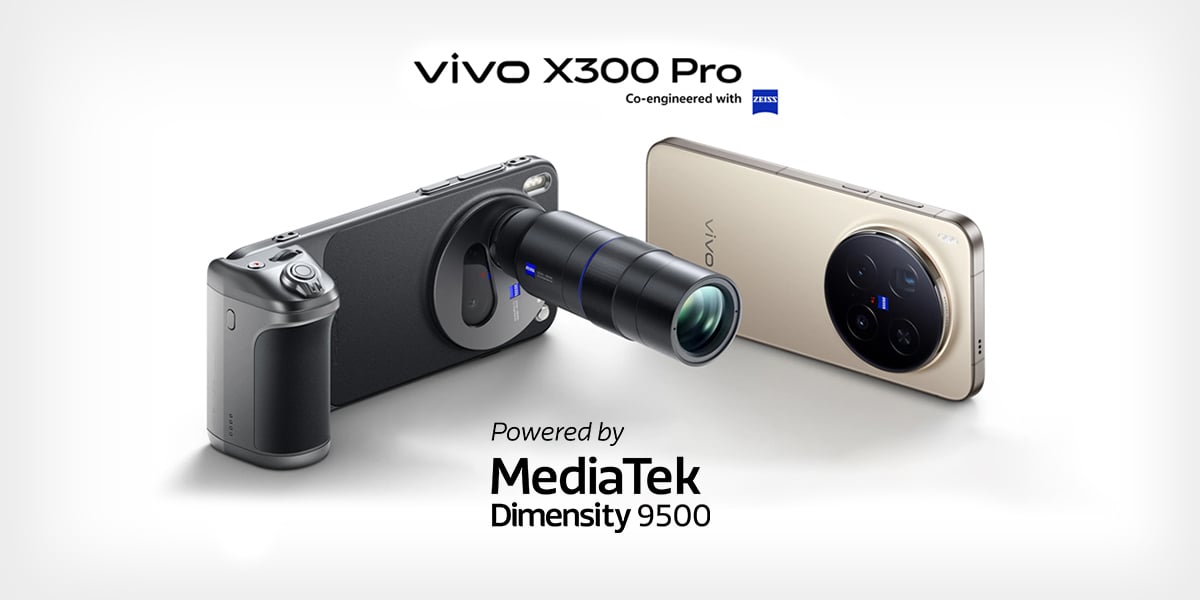 vivo x300 series powered by MediaTek Dimensity 9500