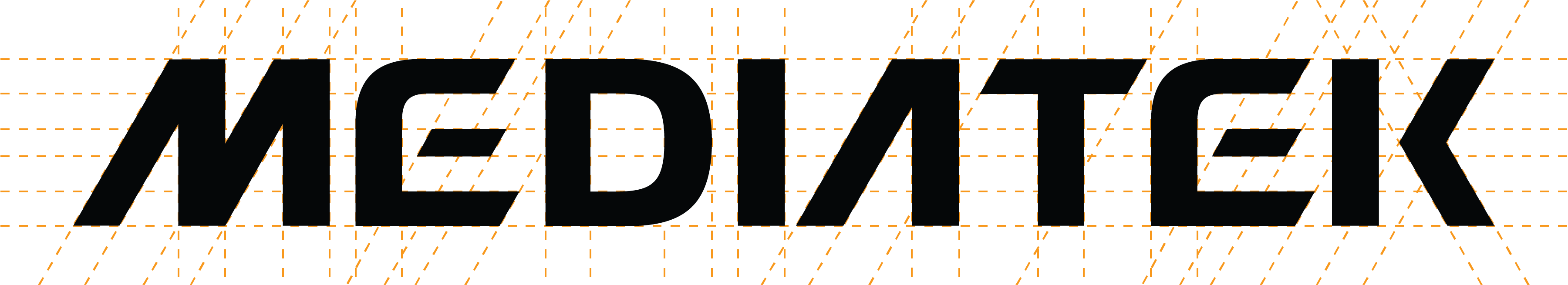 MediaTek logo Grid line-01